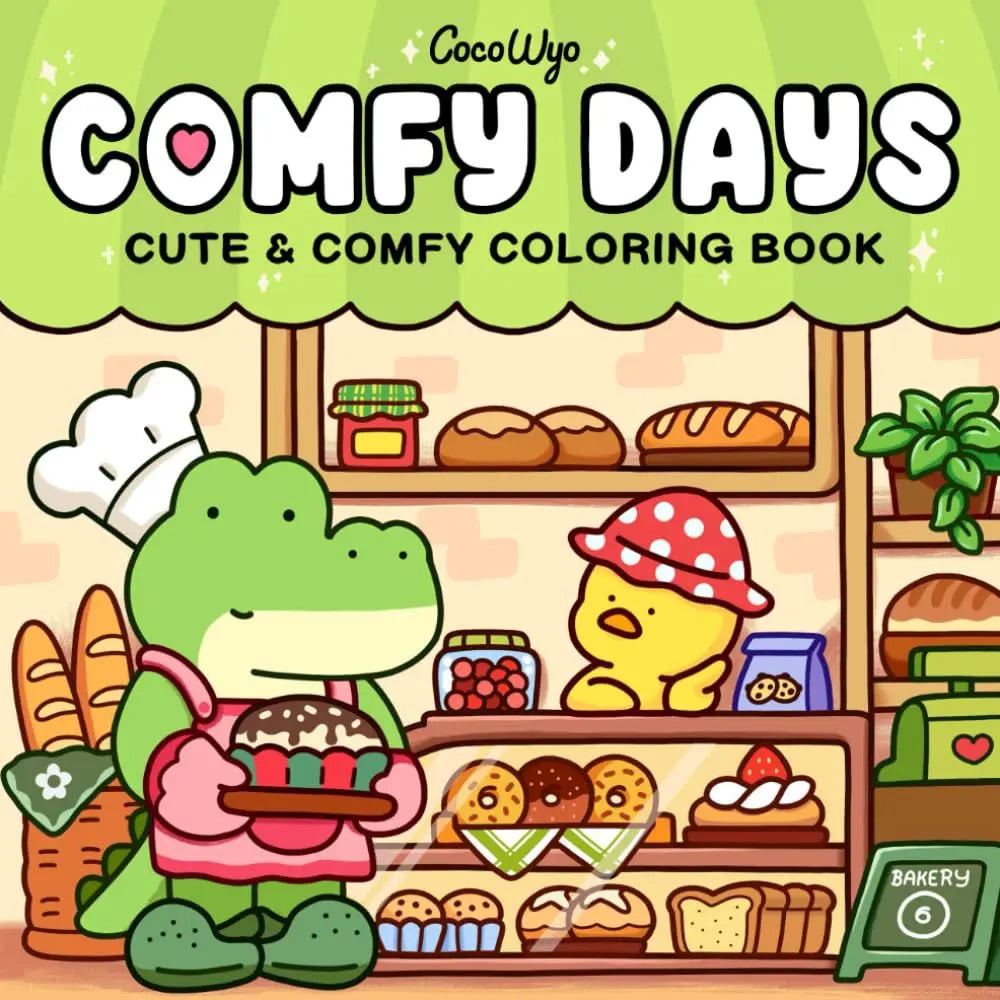 Hygge Creatures Adult Coloring Book