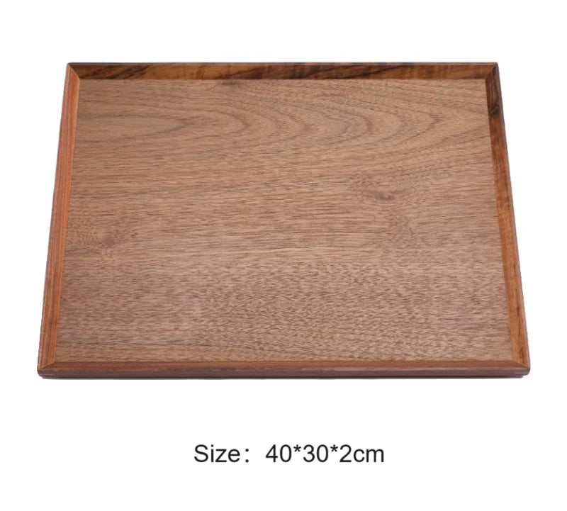 Black Walnut Hexagon Fruit Tray