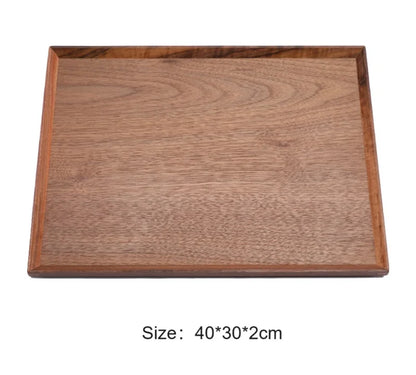 Black Walnut Hexagon Fruit Tray
