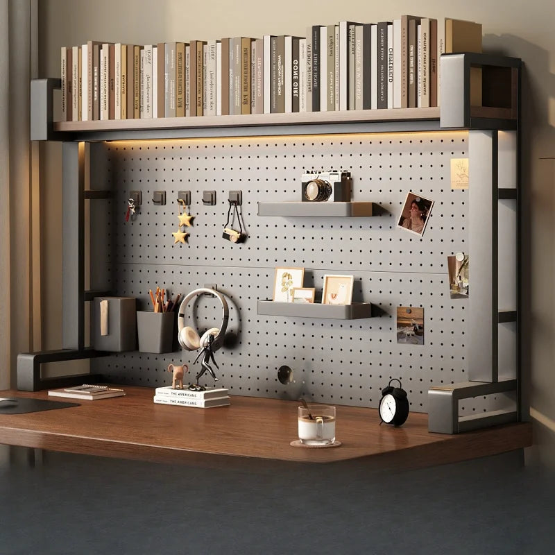 Pegboard Desktop Shelf Organizer