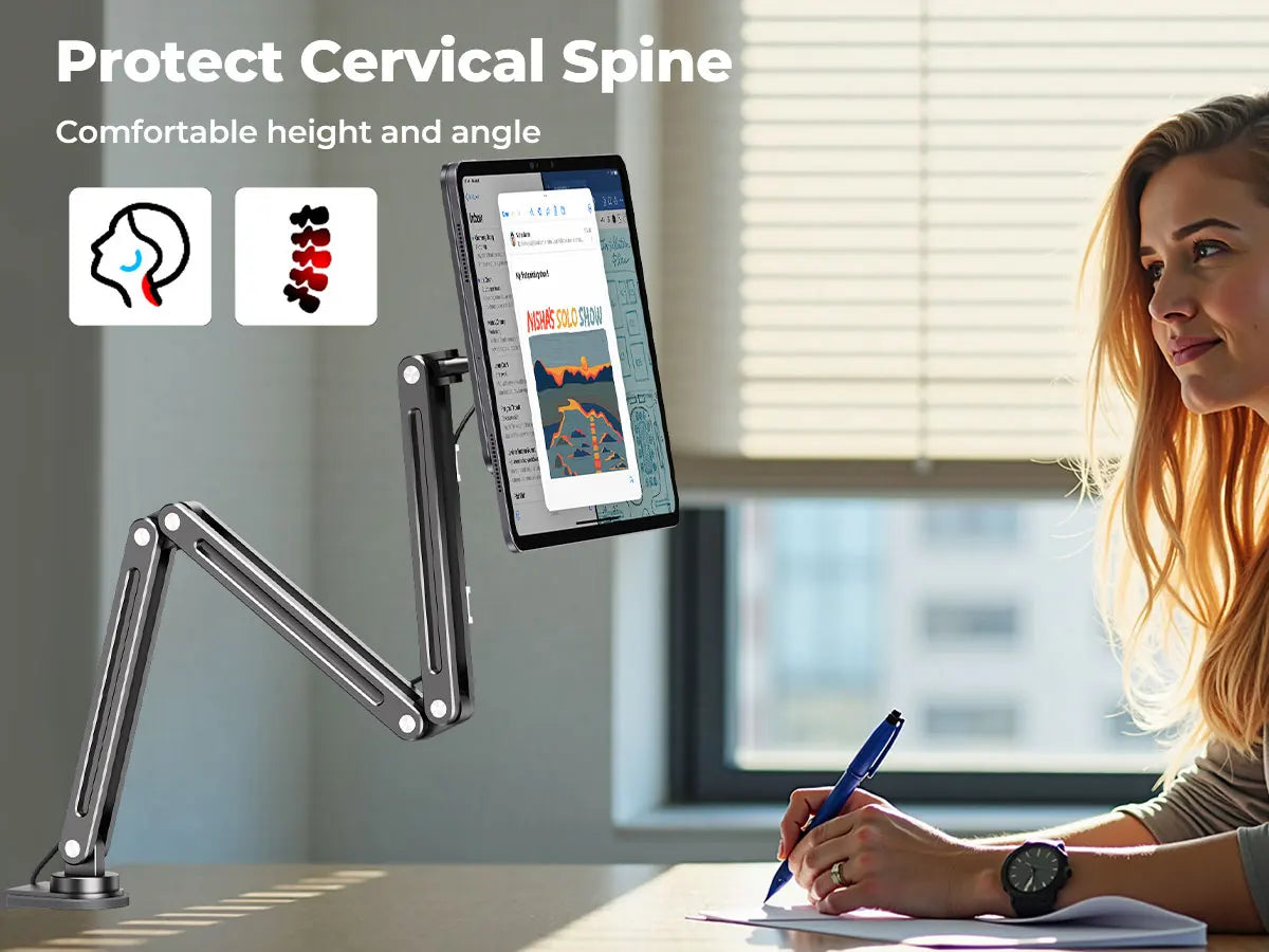 ProCharge Magnetic iPad Desk Mount & Charging Stand