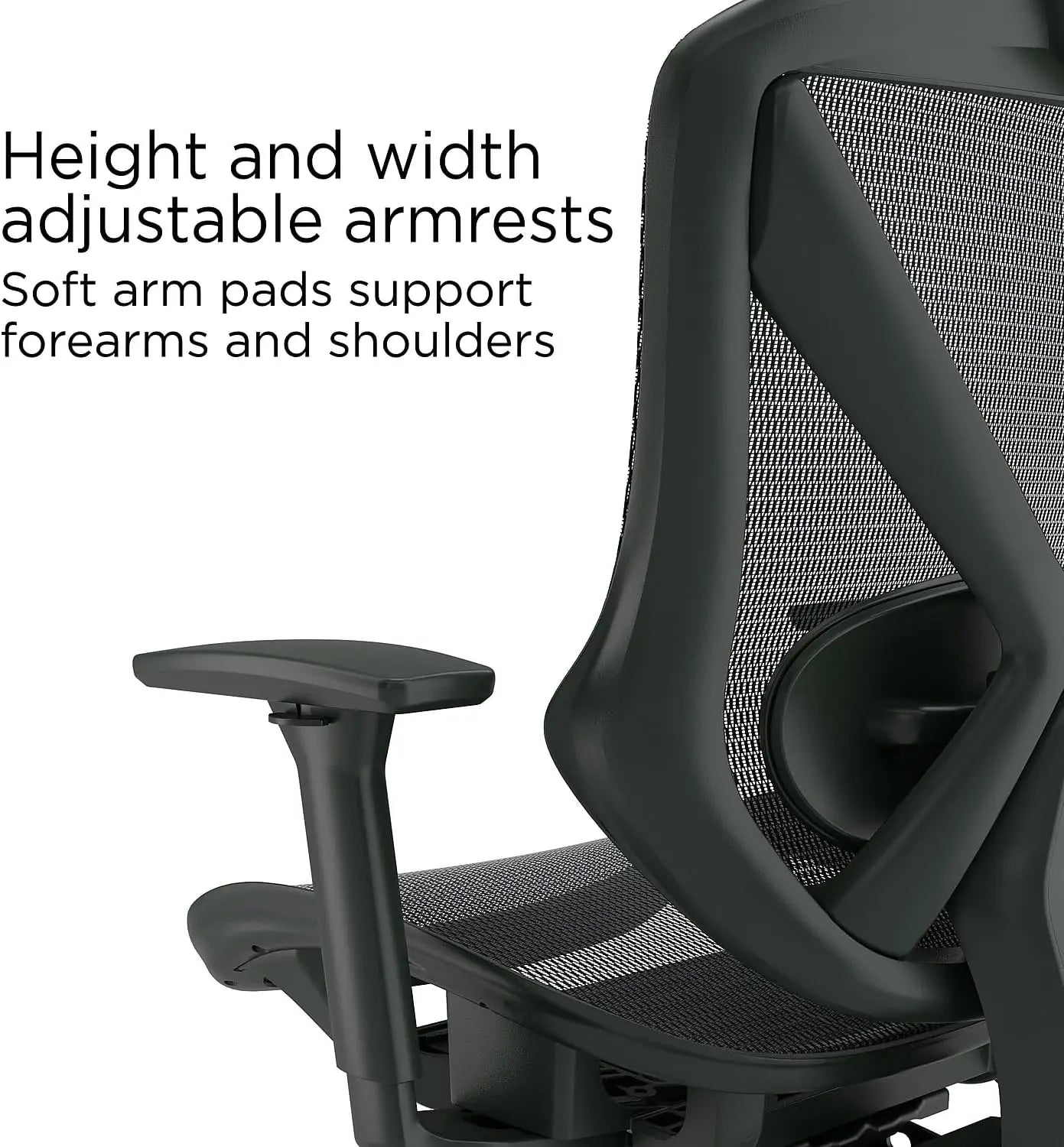 Black Mesh Task Chair