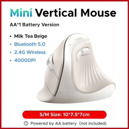 Vertical Ergonomic Wireless Mouse