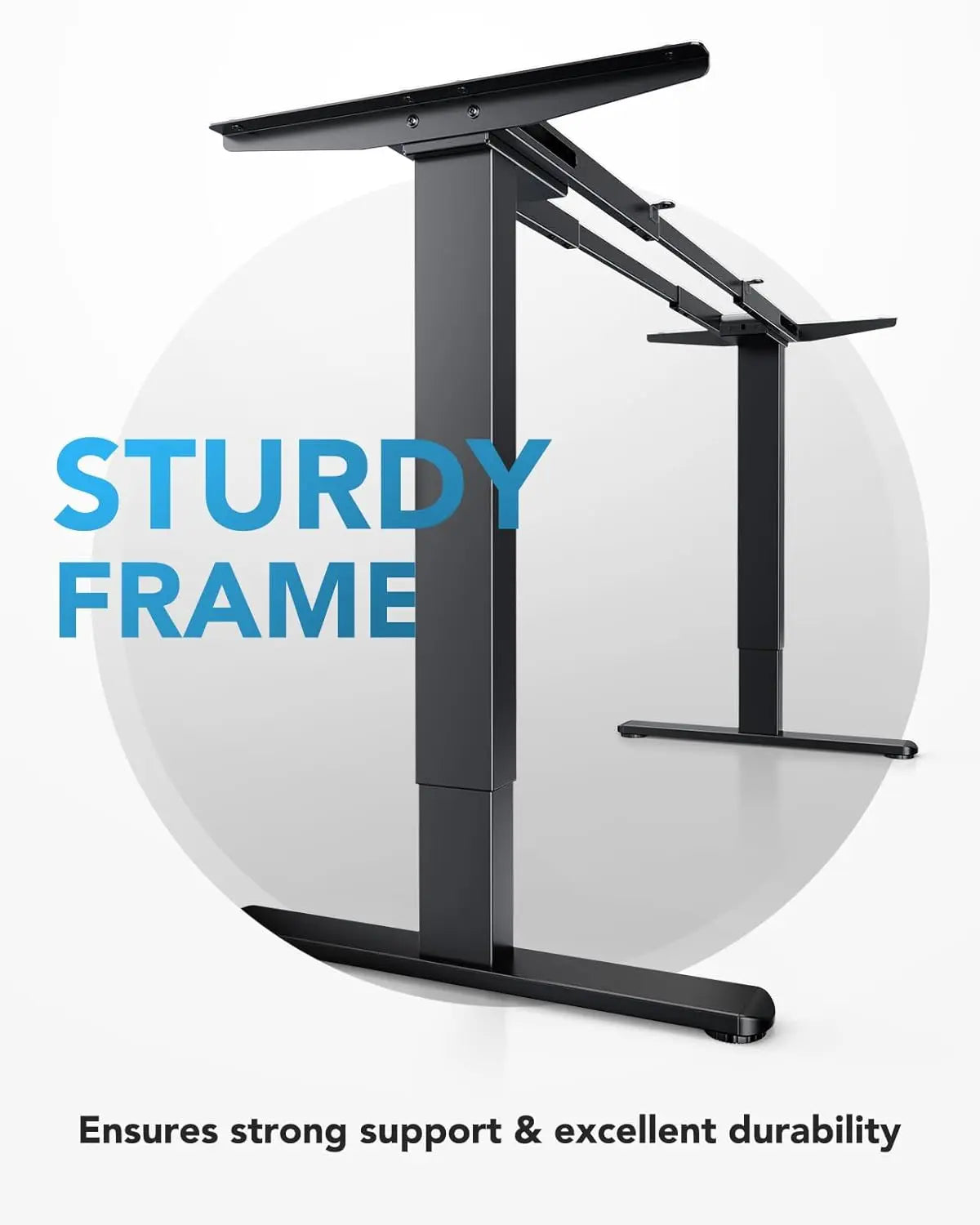 Dual Motor Standing Desk Frame