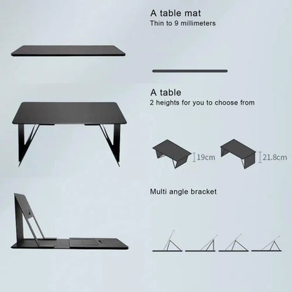 6-in-1 Laptop Foldable Adjustable Desk Stand