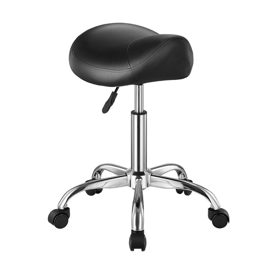 Saddle Stool with Wheels