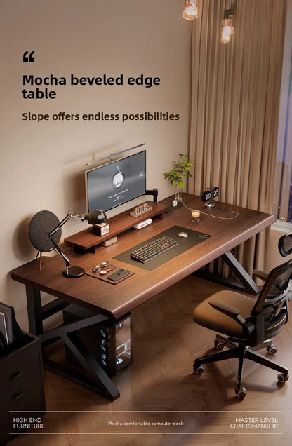 Onyx Rectangular Gaming Computer Desk