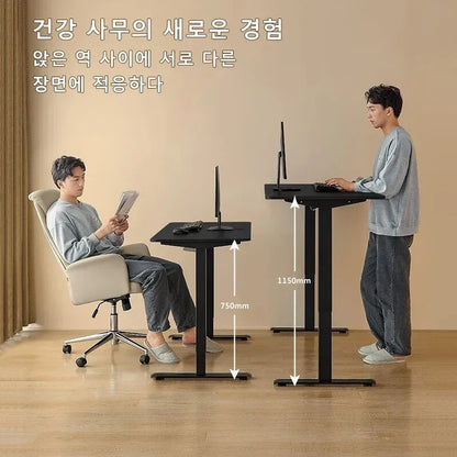 Motorized Electric Sit-Stand Computer Desk