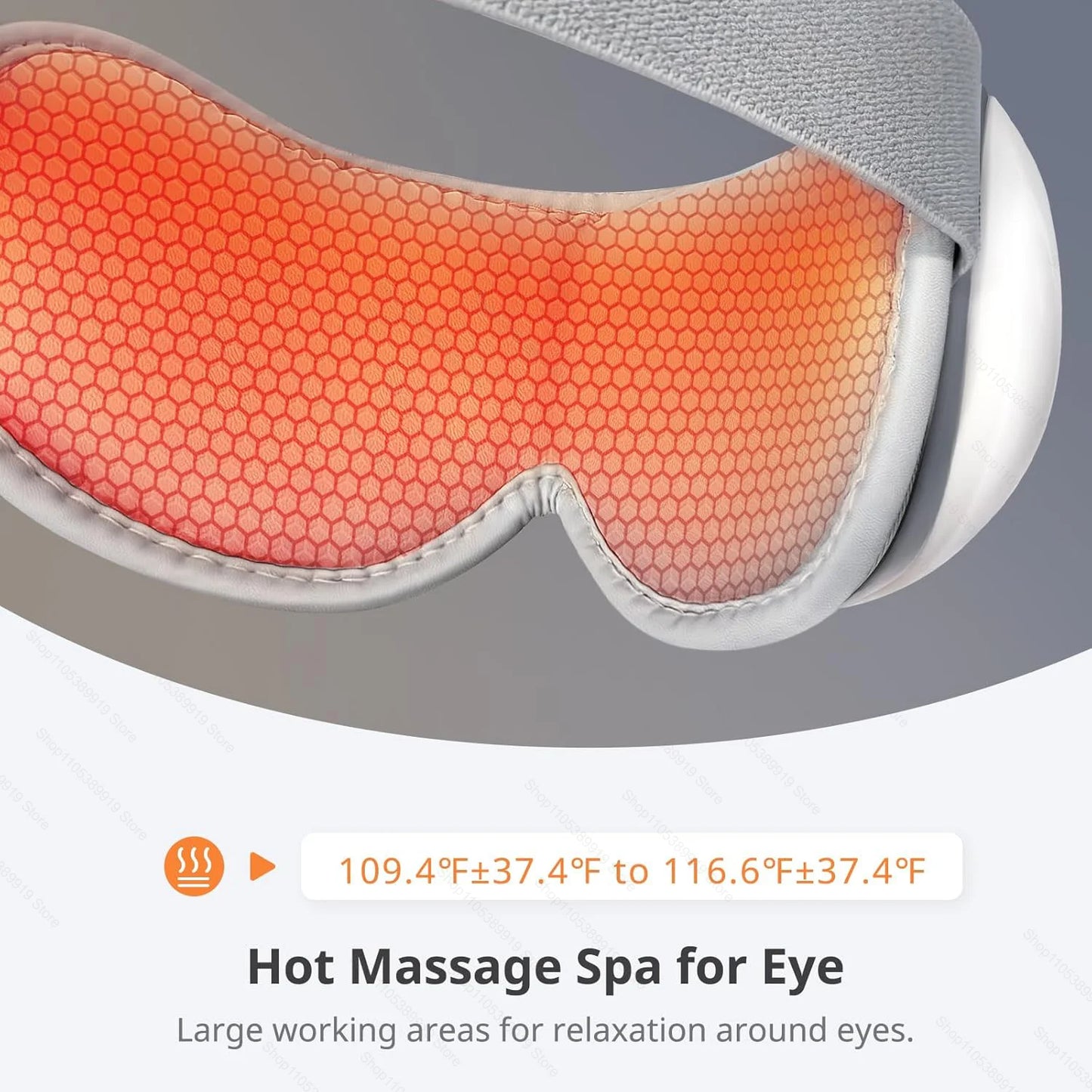 Heat & Vibration Eye Massager