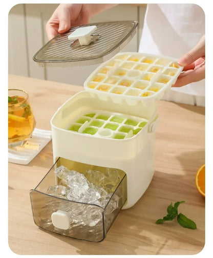 48-Grid Ice Tray – One-Touch Release