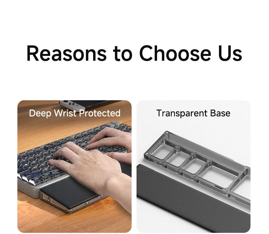 Magnetic Keyboard Wrist Rest
