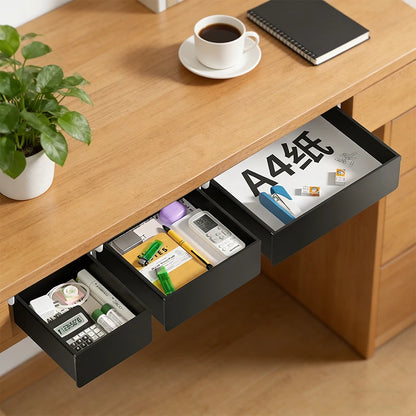No-Drill Under-Desk Drawer
