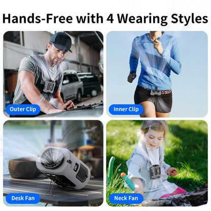 Portable Waist & Neck Cooling Fan