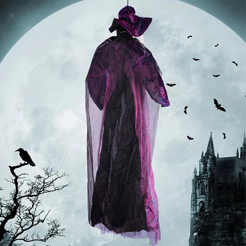 6-Ft Animated Talking Witch, Sound-Activated