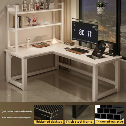 Integrated Bookshelf Writing Desk