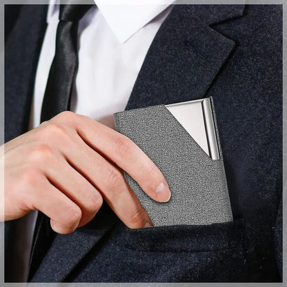 LeatherCard PU Magnetic Card Case