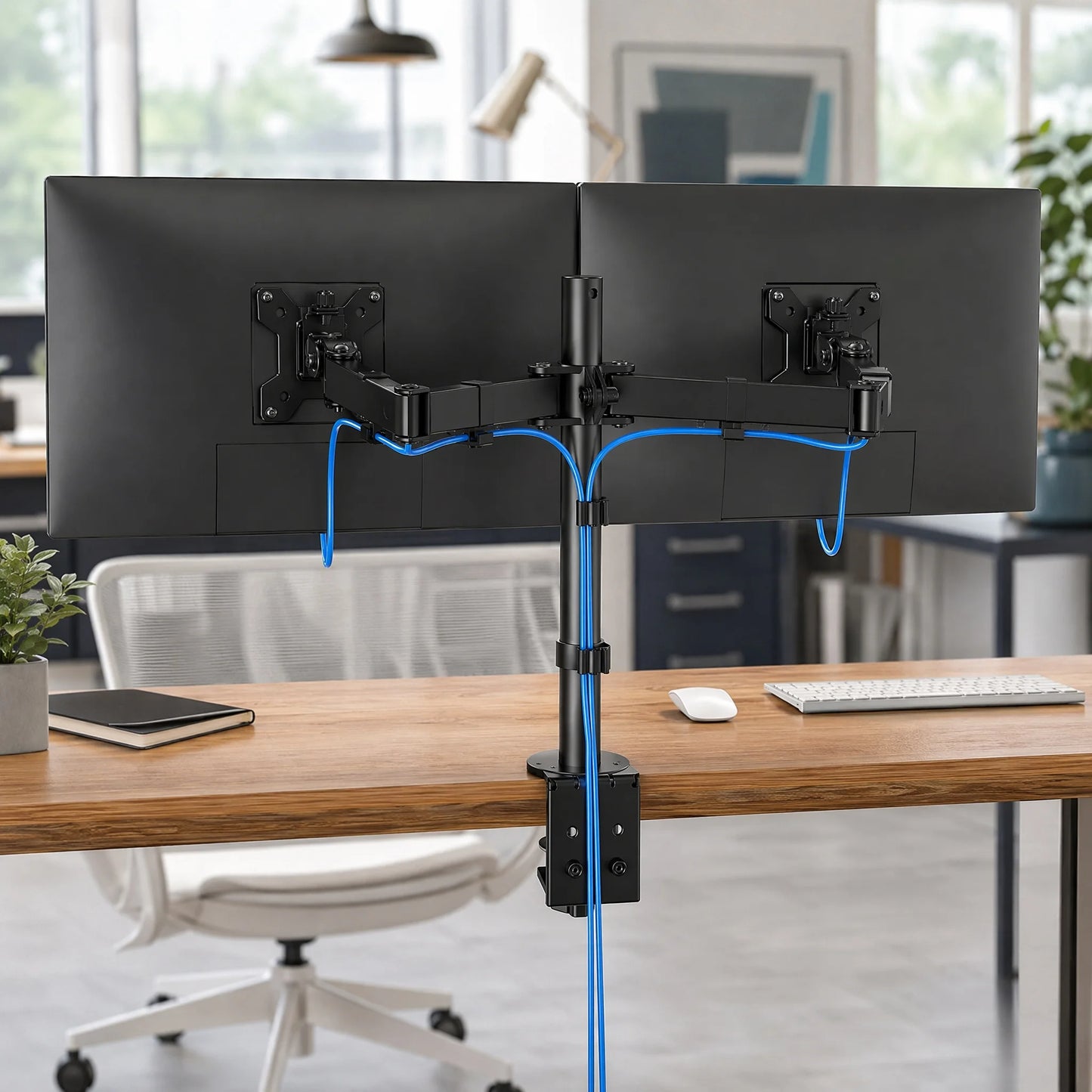Kyspho Heavy-Duty Dual Monitor Mount