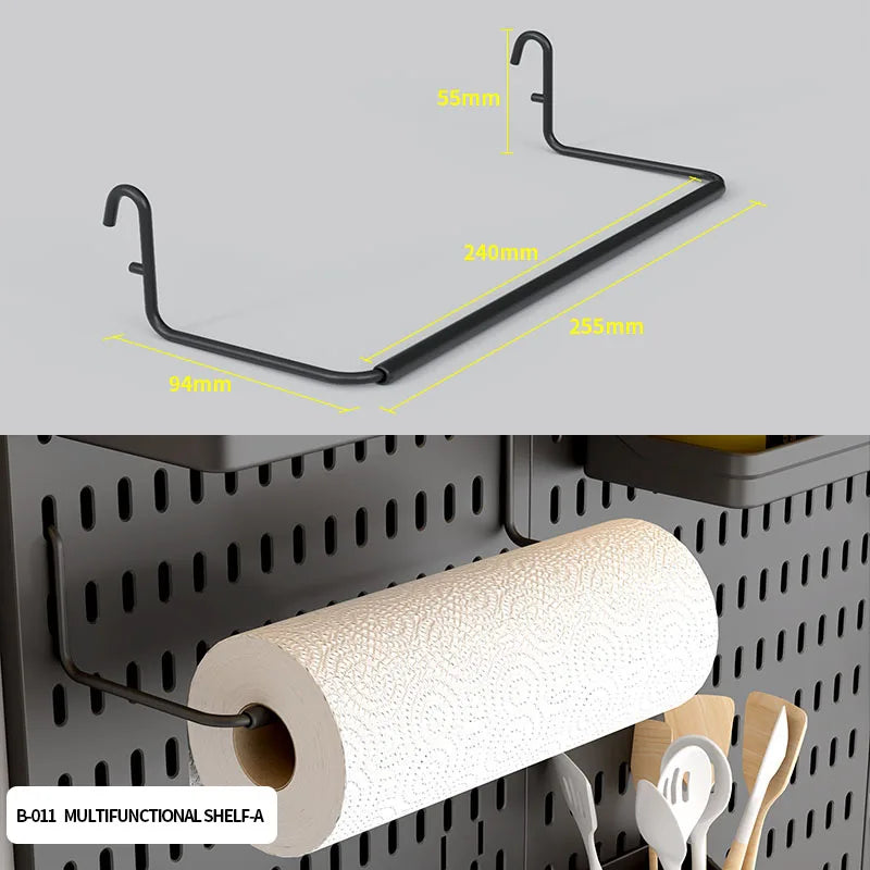 Desktop Standing Pegboard Organizer