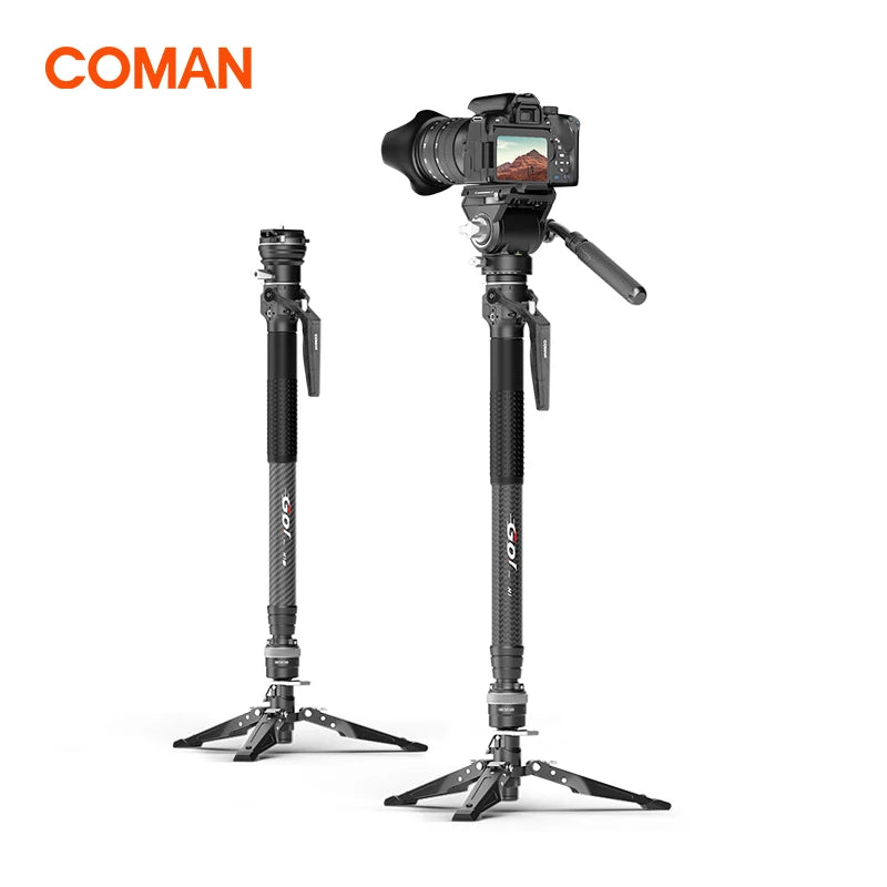 One-Click Carbon Fiber Monopod