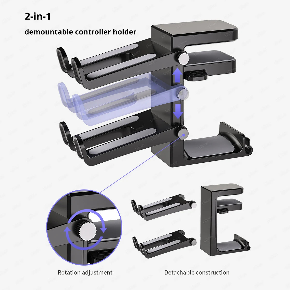 2-in-1 Controller Headphone Stand