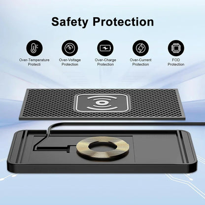 Anti-Slip Fast Car Charging Pad