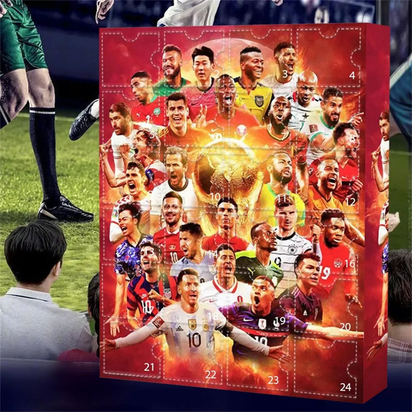 Soccer Advent Calendar, 24-Day Kids Countdown