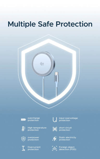 Qi2 Certified Magnetic Wireless Charger