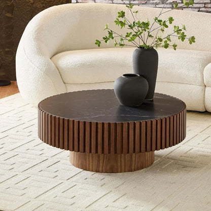 Belgrave Marble-Top Coffee Table
