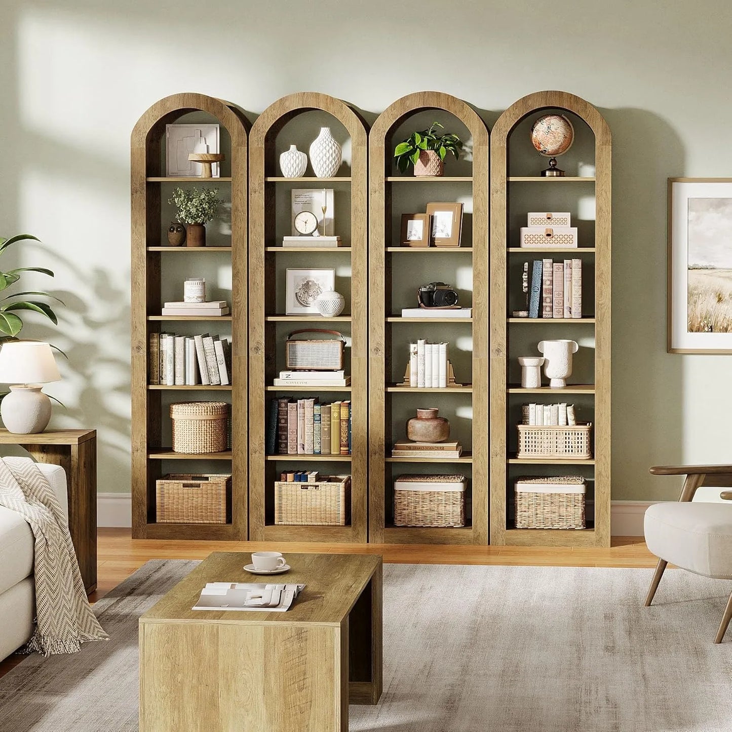 Everley Arched Bookshelf