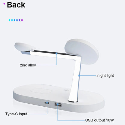 MagGlow Elite 3-in-1 Magnetic Wireless Charging Station
