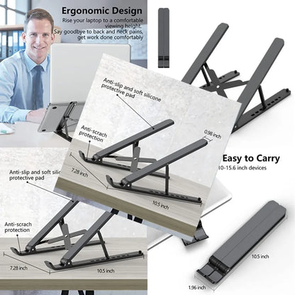 ABS Silicone Laptop Stand