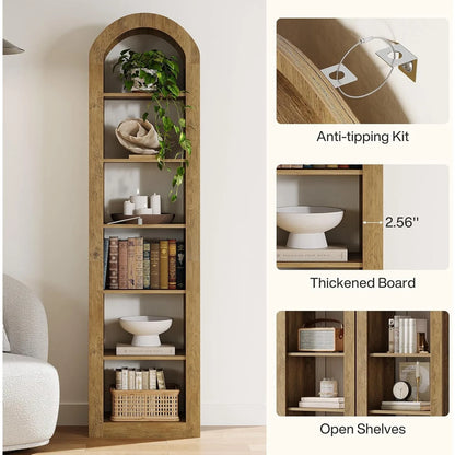 Everley Arched Bookshelf