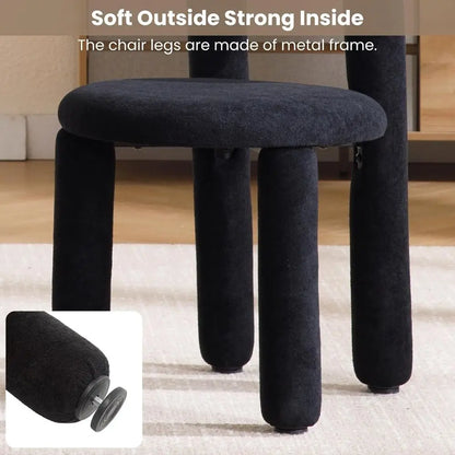 Ophelia Boucle Barrel Chairs