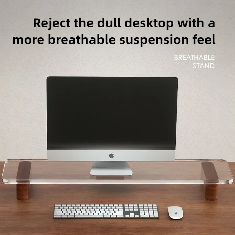 Clear Acrylic Monitor Riser