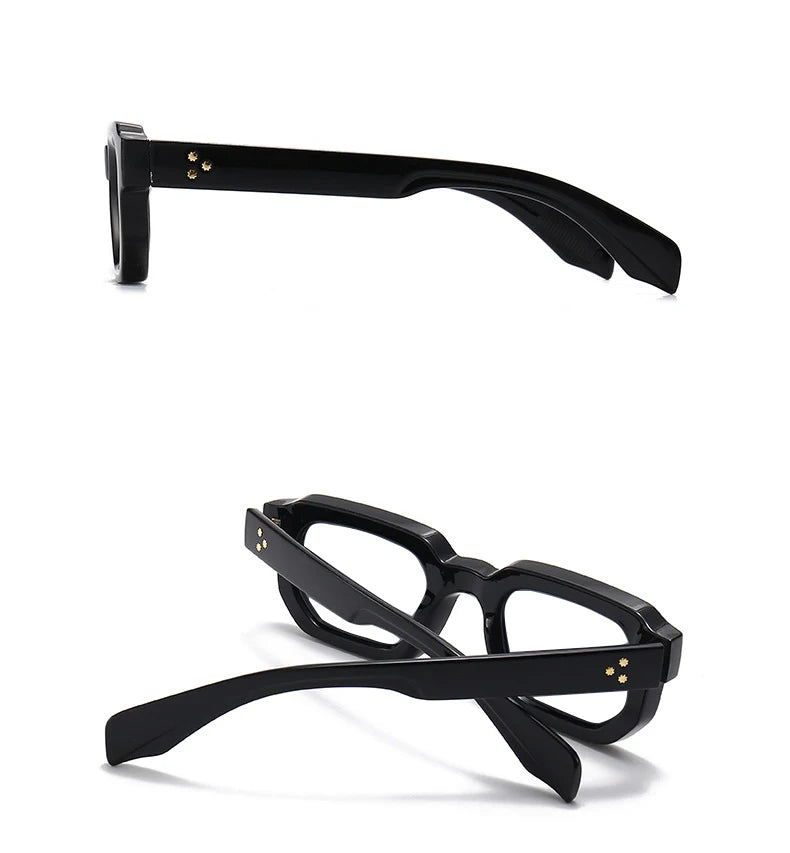 Black Square Anti Blue Light Glasses