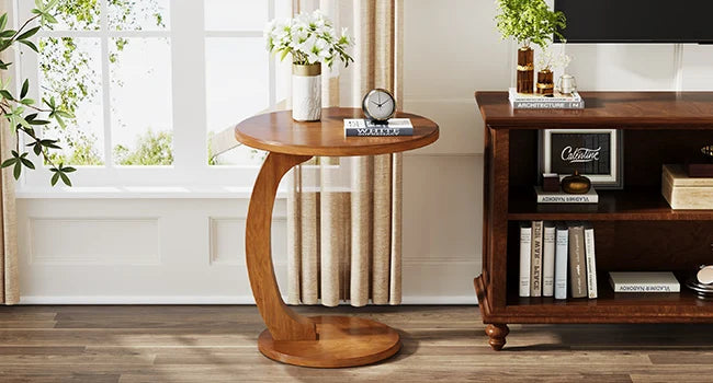 Marlowick C-Shaped Side Table