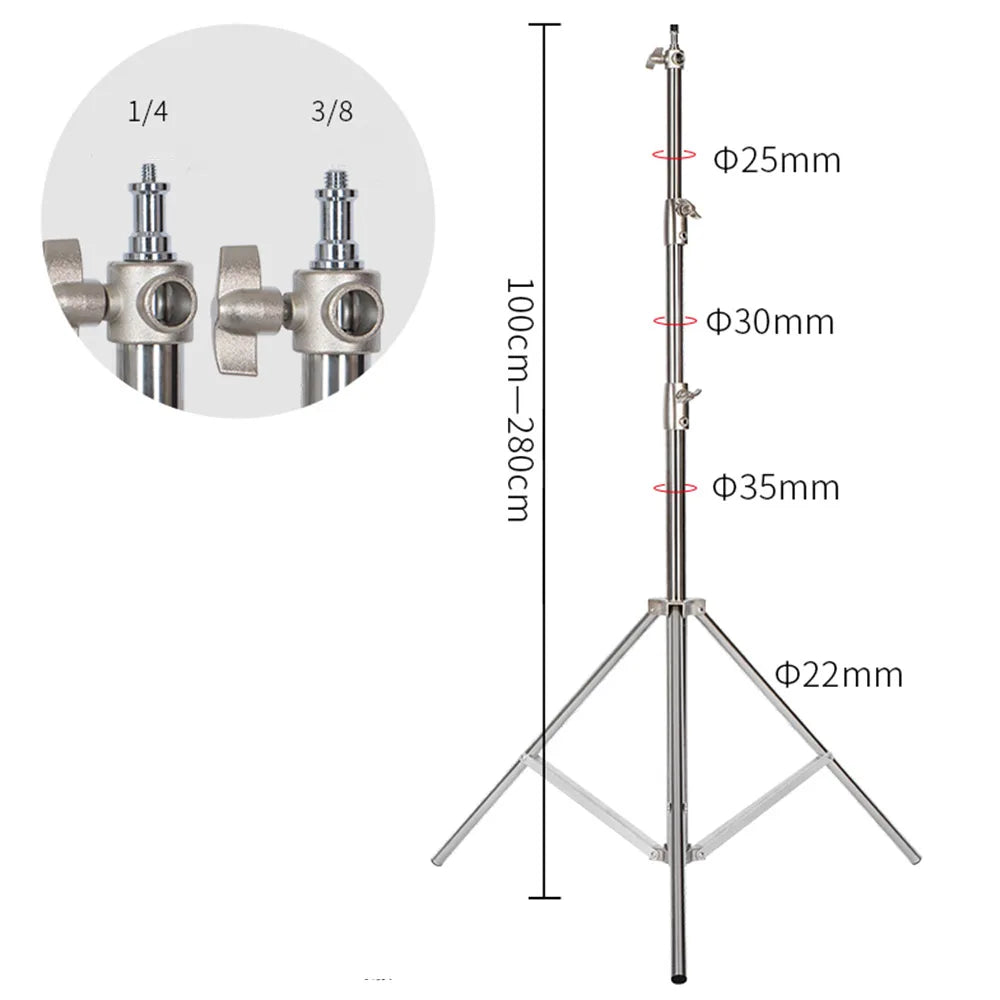 2.9M Studio Light Stand Tripod
