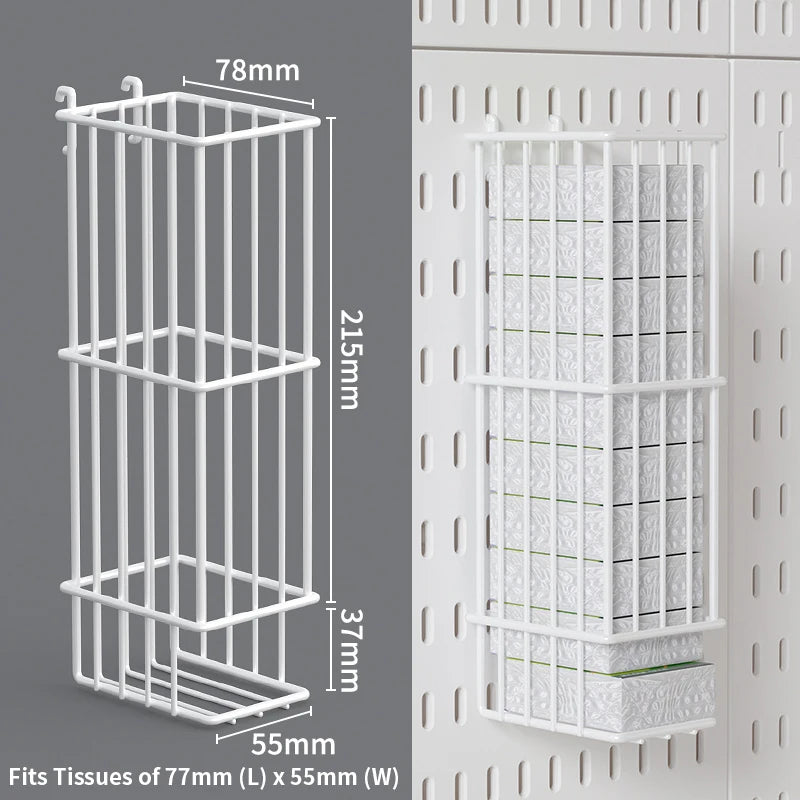 No-Drill Desktop Pegboard Organizer