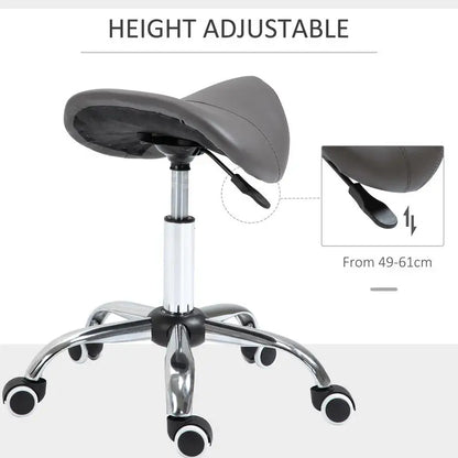 Rolling Saddle Stool