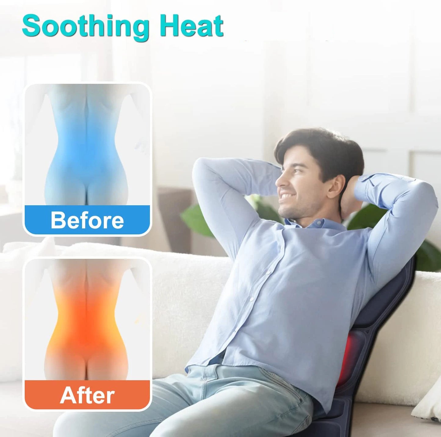 Full-Body Massage Seat Cushion