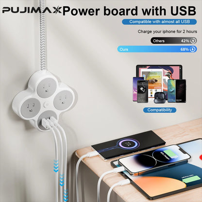 Braided Power Strip