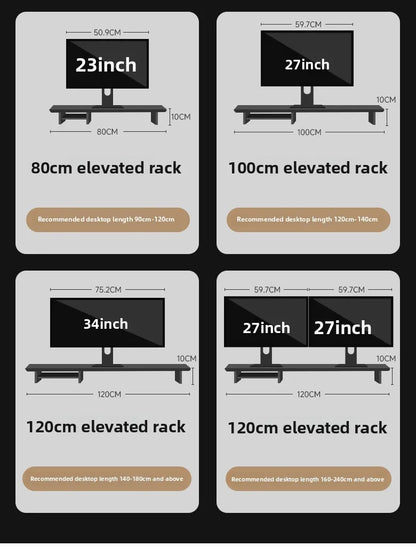 DeskMaster Modular Monitor Riser & Workspace Organizer