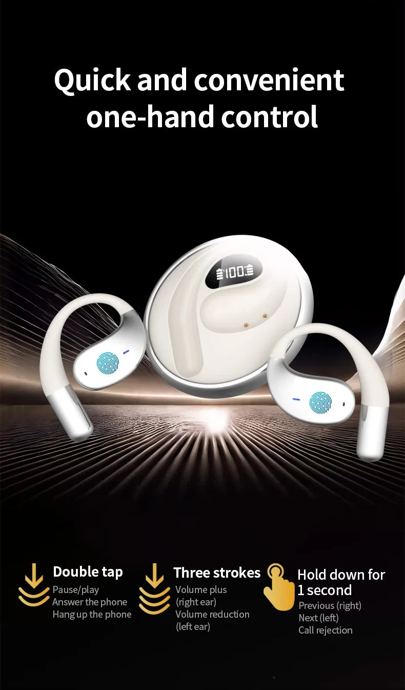 AI Translator Earbuds, Wireless & Waterproof