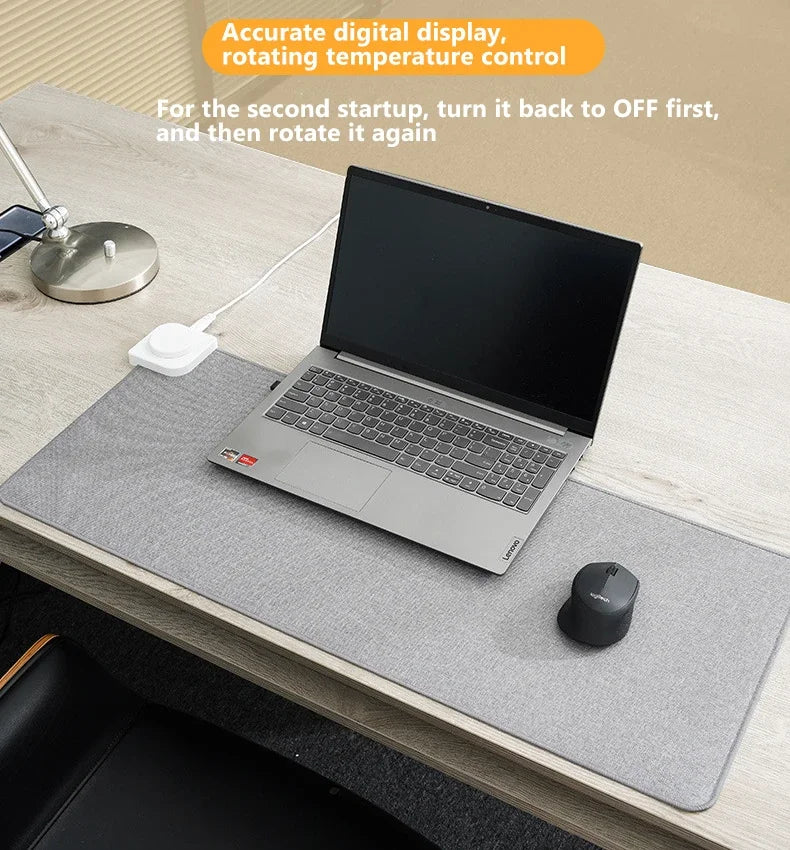 WarmDesk Electric Heated Mouse Pad