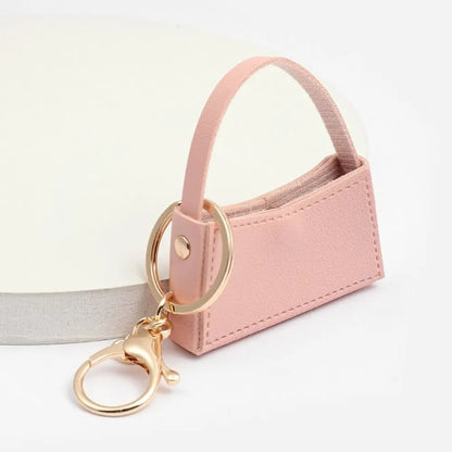 Candy Color Bag Charm Keychain