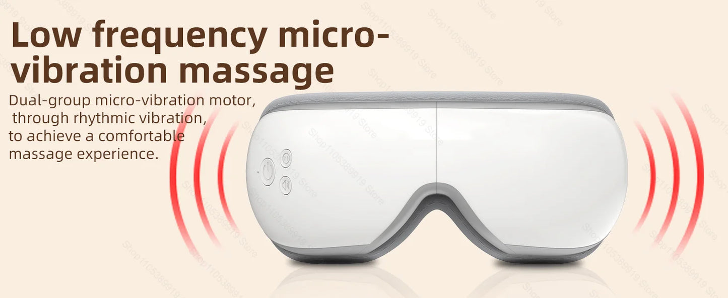 Heat & Vibration Eye Massager