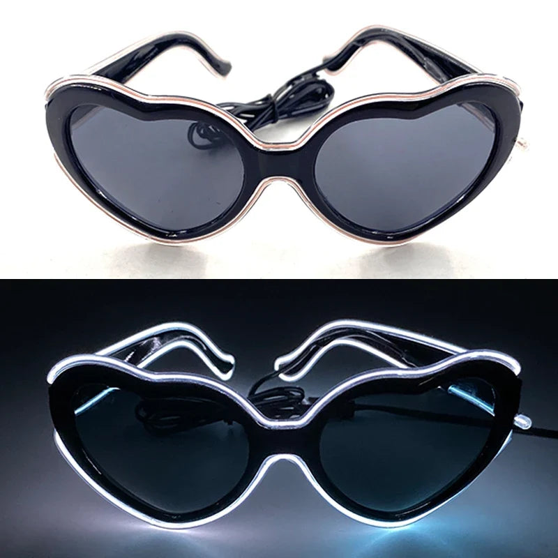 Light-Up LED Party Glasses for Kids & Adults