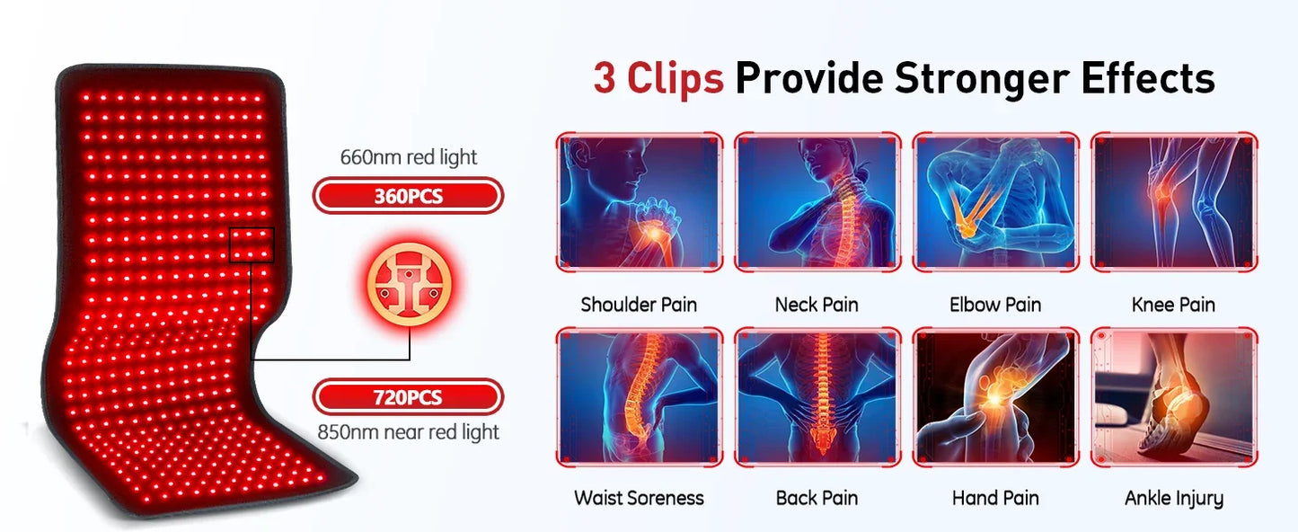 Infrared Red Light Therapy Pad