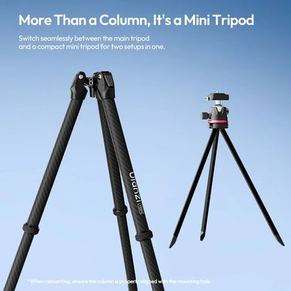 2-in-1 Carbon Fiber Tripod