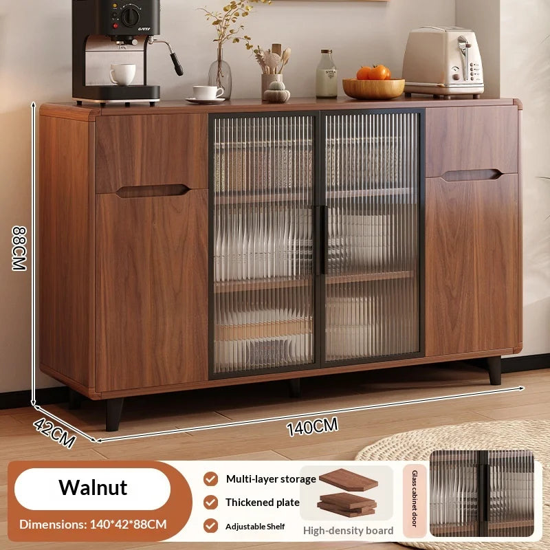 Havenport Solid Wood Sideboard Cabinet